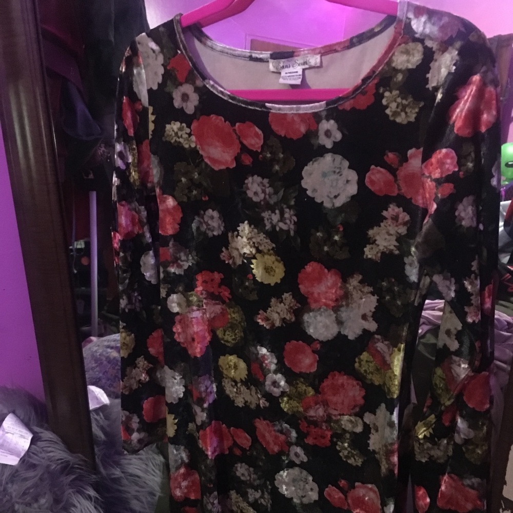 Floral bodycon dress